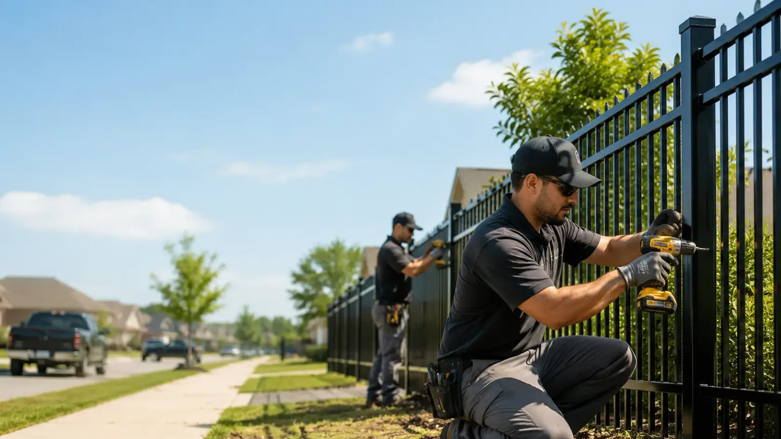 Metal Fence Installation in Courtland, AL